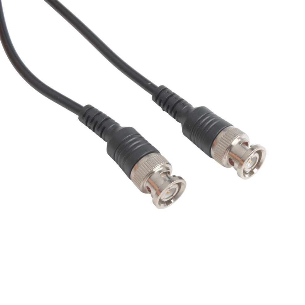 For Laboratory Use Bnc Q9 Male To Male Cable Bnc Test Cable 3.3Ft Length 500Vpck Voltage 5A Rated Current Black 6935161517019