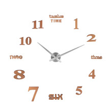 Transform Your Walls Into Artistic Statements With Our Modern Design Diy Wall Clock, High Quality Engine Ensures Smooth Operation, Silver Alloyed Part