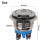 Μεταλλικός αδιάβροχος διακόπτης κουμπιών ώθησης 16mm Έναρξη στιγμιαία εκτός 4