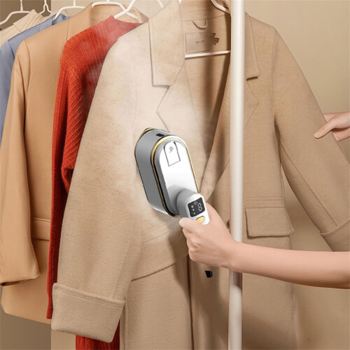 Durables Garment Iron LCD Display Travel Steamer Handhelds-US 2
