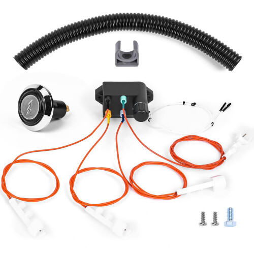 Lighter Ignition Button Kit Igniter Replacement Set Plastic