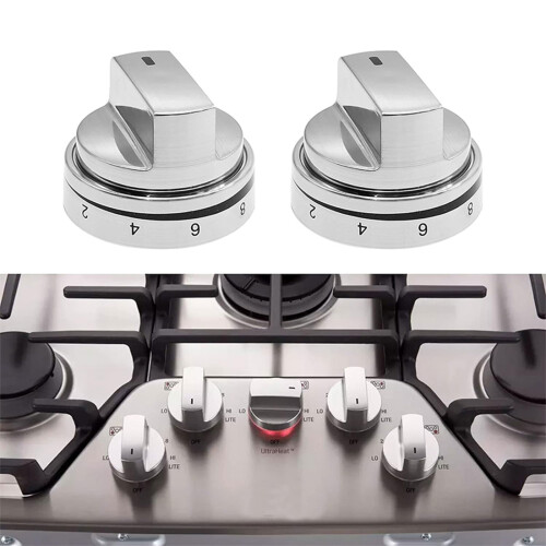 Pack of 5 Stove Knob Replacement Reliable Round Switch Durable 1