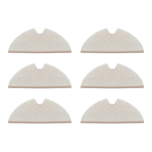 4/6/12 Pieces Sweeping Robot Mop Cloth Sweeping Robot-B