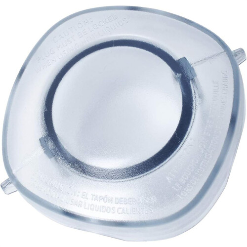 Clear Lid Plug Blender Replacement Part Plastic Material for VT