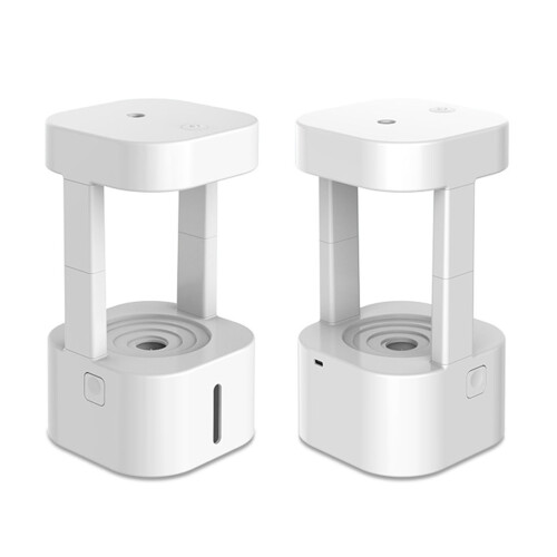 Antigravity Diffuser LED Display Water Droplet Air-white light