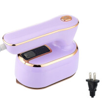 180 Foldable Garment Steamer Ironing For Clothes-Purple US