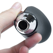 Schalthebel, Schalthebel, Knopf, passend für Lexus ES300, ES300h, ES330, ES350, IS-F, GS300, Toyota Hilux, Walnussholz, Leder, PU-Leder