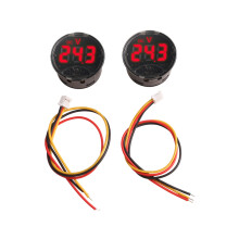 Display voltmetro digitale 2PC per DC 7 120V con interruttore touch LED per auto, camper, barche e motociclette