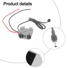 Tragbares Netzteil, Gleichstromwandler, On-the-Go-Stromlösung, 12V-zu-30V-Adapter, 3,5A-Ausgangsstrom, Aluminiumgehäuse,