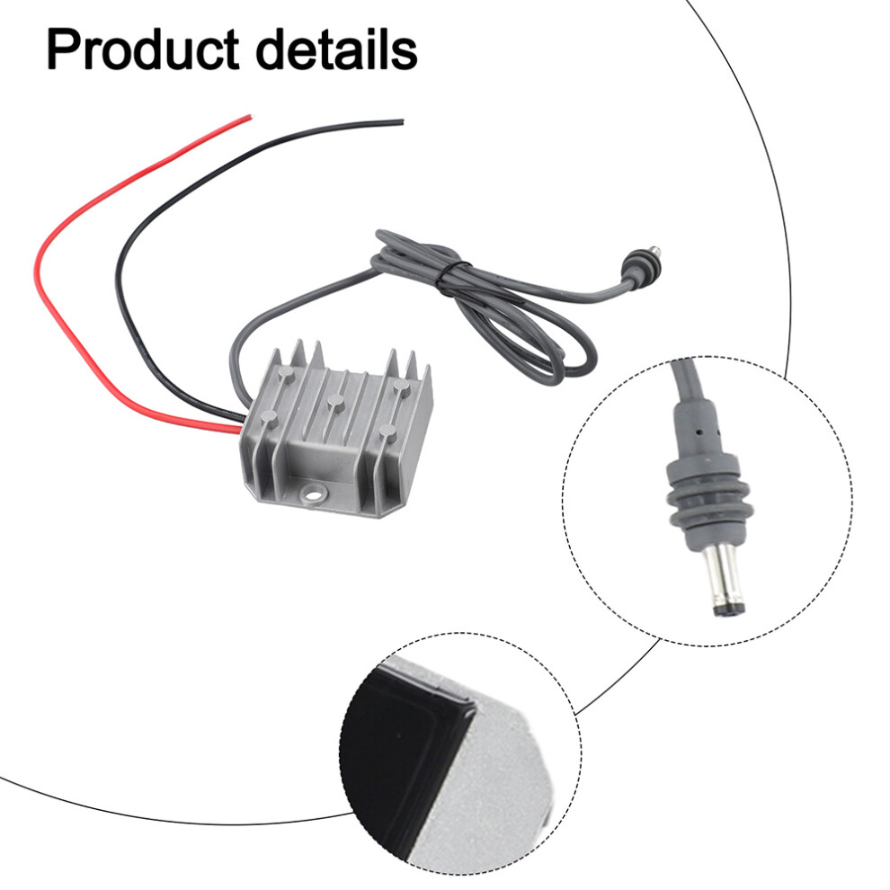 Portable Power Adapter Dc Power Converter On-The-Go Power Solution 12V To 30V Adapter 3.5A Output Current Aluminum Casing 6935161496413