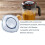 Clear Lid Plug Blender Replacement Part Plastic Material for VT 6