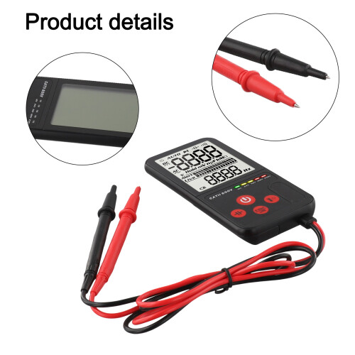 Capacitance Meter Digital Multimeter Electrical Testing Comprehensive Testing Functions Easy To Use High Maximum Display Value 1