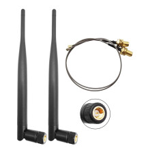 Innovative Konnektivitätslösung: Dual-Pack von Innenraum-LoRa-Antennen, optimiert für den Frequenzbereich um 915 MHz