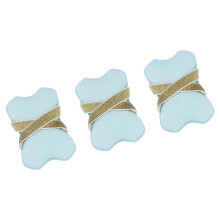 3 stuks Zeephouder Zak Spons Zeep Schuimende Zak Voor-Blauw