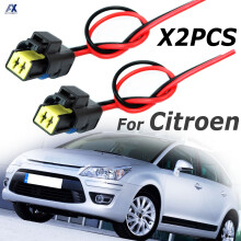 2x für Citroen Berlingo CCrosser C-Elysee C2 C3 C5 C6 C4 Aircross Picasso Kühlmittel-Wassertemperatursensor-Steckstecker