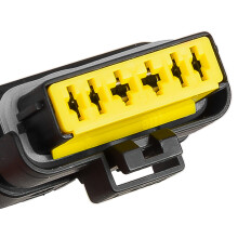 2 piezas de 6 hilos Conector de cable para enchufe de luz trasera apto para Nissan Sunny March Murano Qashqai Teana Tiida Sylphy Livina Bluebird Kicks