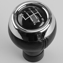Schwarzer 6-Gang-Gangschalthebel, Griffknauf für BMW MINI Cooper R55 R56 R57 R58 R59 F55 F56 F54 F57 Countryman R60 R61