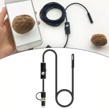 480P 3in1 industriële borescopen 5,5mm smartphonecamera Mini USB borescopes 10M 3-in-1 industriële borescopen die waterdicht blijven