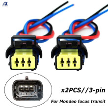Paar für den Ford Mondeo MK3 Focus 1 Transit MK6 Connect Kraftstoffschienen Hochdrucksensor Stecker Kabelbefestigung Webstuhl 1S4Q9D280AD