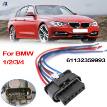 6Pin für BMW 1 2 3 4er F20 F21 F22 F23 F30 F31 F32 F33 M2 Rücklicht Stecker für Pigtail-Stecker 61132359993
