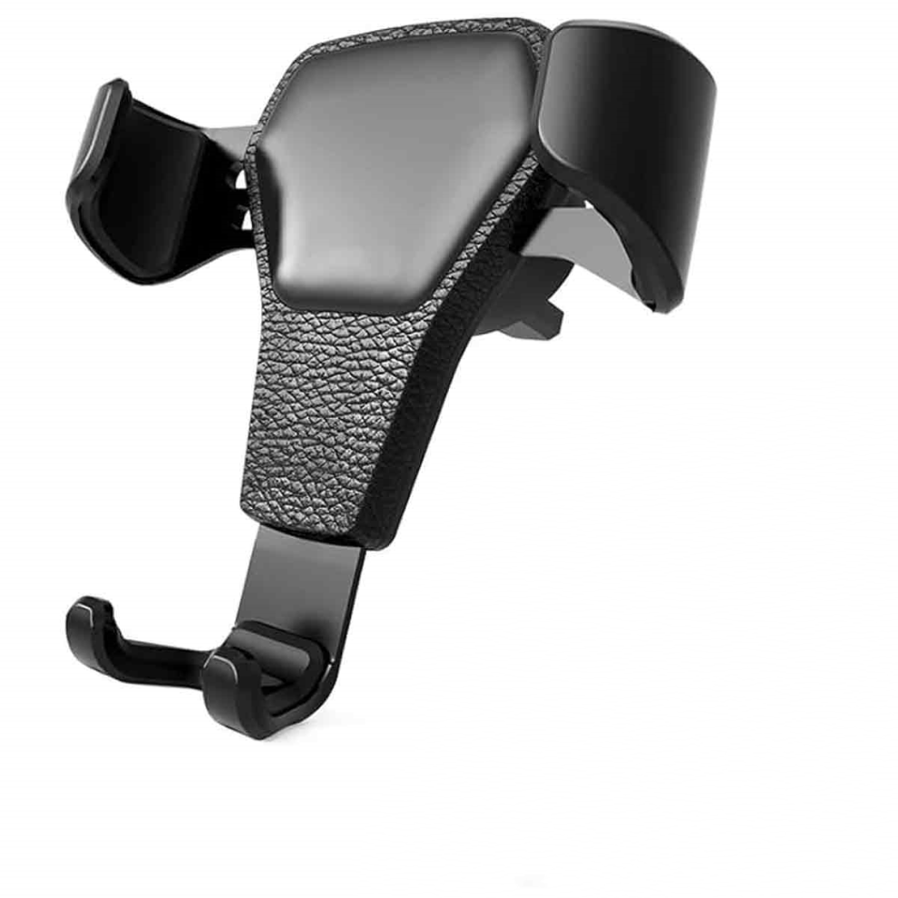 Universal Gravity Car Phone Holder For Air Vent Mount, One Hand Operation Hands-Free Cradle With Silicone Pad Protection, Aviation-Grade Aluminum 9004841858562