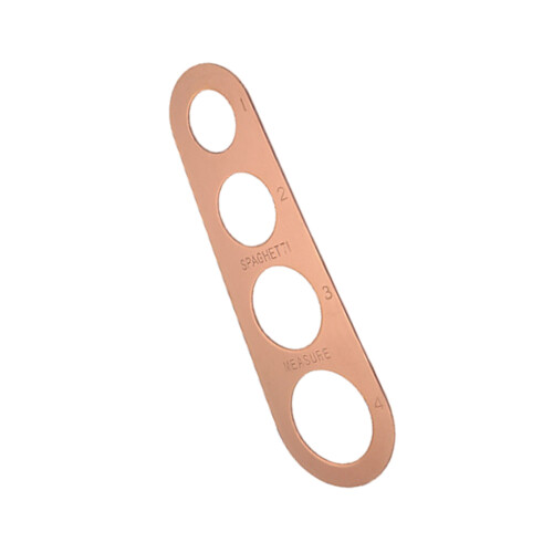 Stainless Steel Pastas Portion Control Tool with 4-rose gold