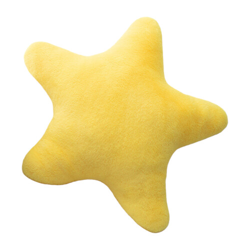 Star Shape Plush Cushion For Couches Beds Sofa Soft-Yellow