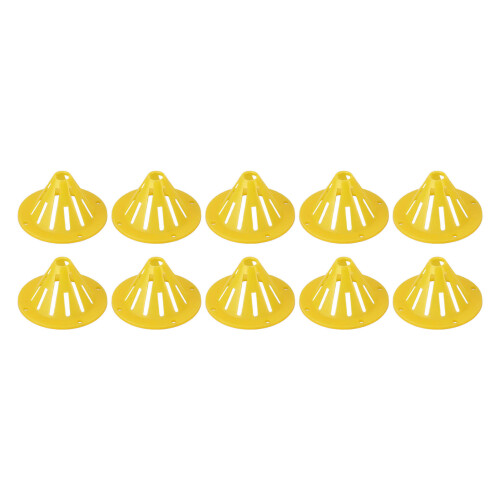 20 Pcs Plastic Beehive Exit Cones - One Way Gate for Beekeeping
