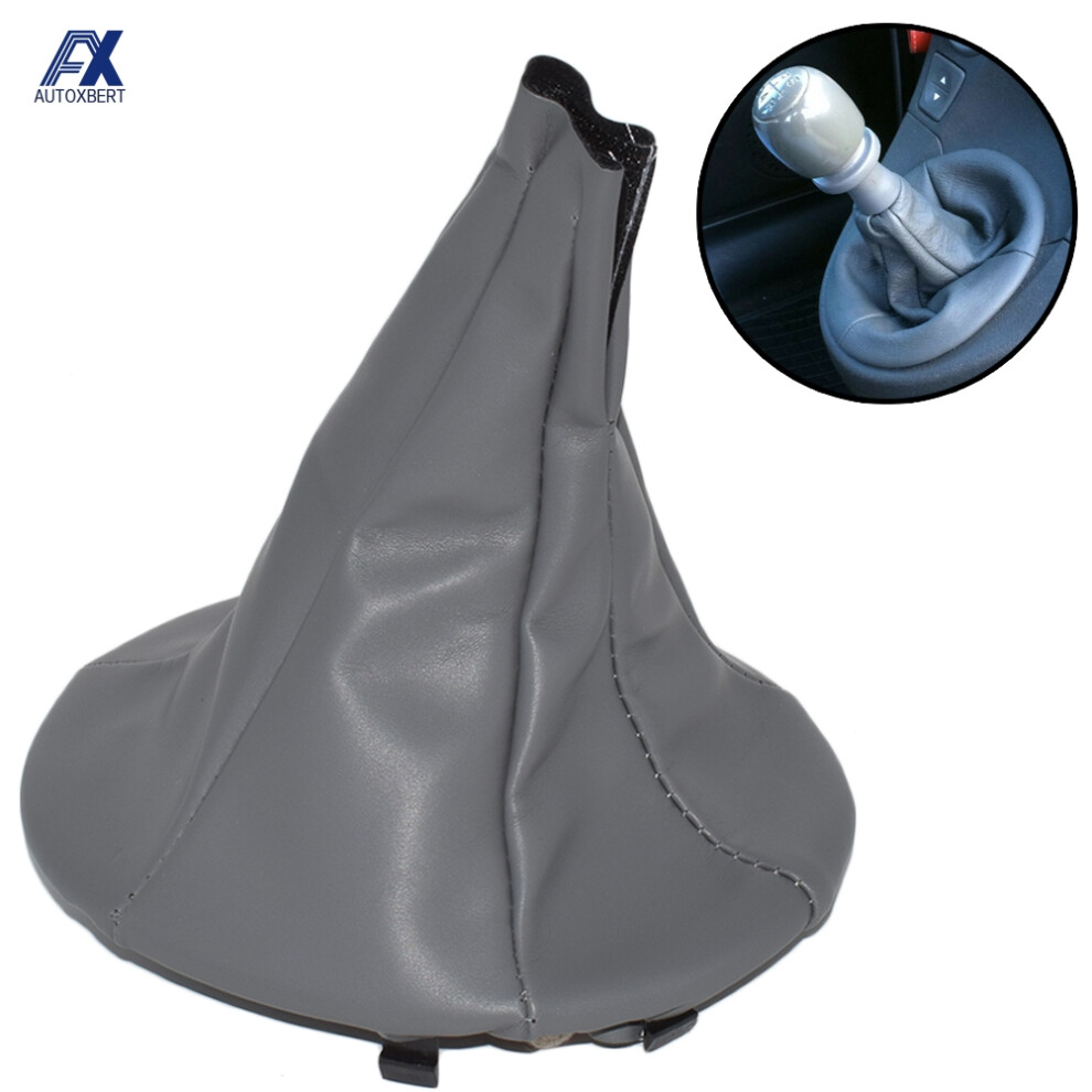 Car Pu Leather Gear Gaiter Gaitor Shift Collar Boot Dust Cover For Fiat 500 500C 2007-2013 /Panda 2003-2012 6935161450590