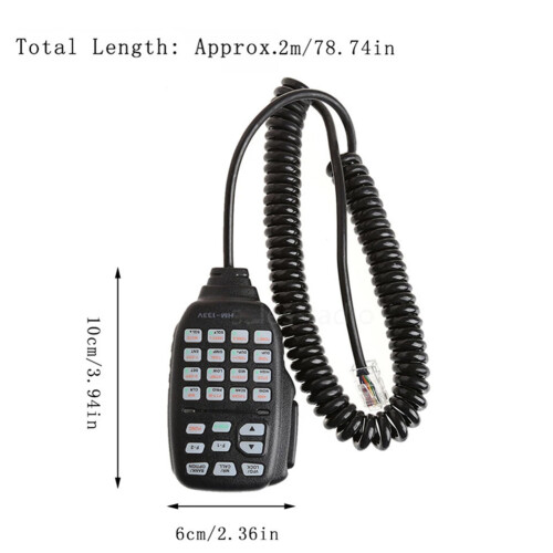 Για υπαίθρια εργασία Μικρόφωνο HM-133V Ηχείο 8 ακίδων Μικρόφωνο Καθαρή μετά 2