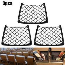CarHome 3X Large Storage Net Tasche Camper Van Caravan Organizer Halter für T4 T5 Wohnmobil Boot Aufbewahrungsnetz Netz Mesh Bags