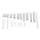 200pcs Steel Compression & Extension Spring Kit, 20 Sizes for Auto & DIY 6