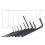 Guitar Adjustment Tools 9Pcs Metal Hex Wrenches Flat End for String & Fret Work 3