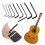 Guitar Adjustment Tools 9Pcs Metal Hex Wrenches Flat End for String & Fret Work 15