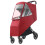 Universal Toddler Rain Cover Waterproof Windproof Dustproof Wine Red 10