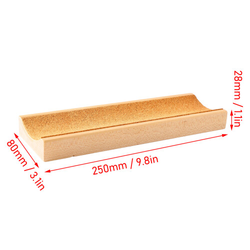 Tragbare Holz-Gitarrehalsstütze für E-Gitarre 1