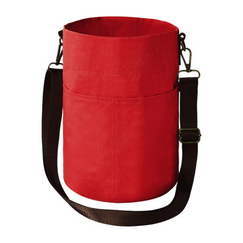 Craft Organizers Bag With Adjustable Strap for Sewing-red