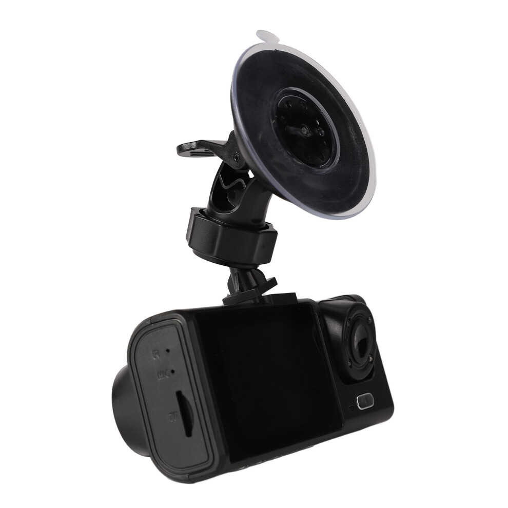 Three Way 1080P Dash Camera 170 Wide Angle For All Round Recording 8181369976778