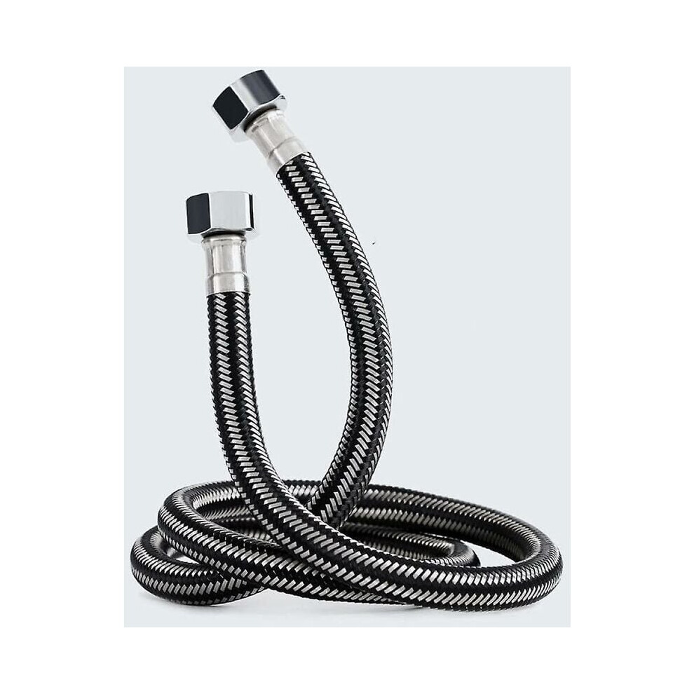 Lead Free Potable Water Braided Faucet Connector, Durable Hot And Cold Water Compatible, 360 Anti-Tangle Connector, 3M Long, For Toilets Faucets 9405630559316