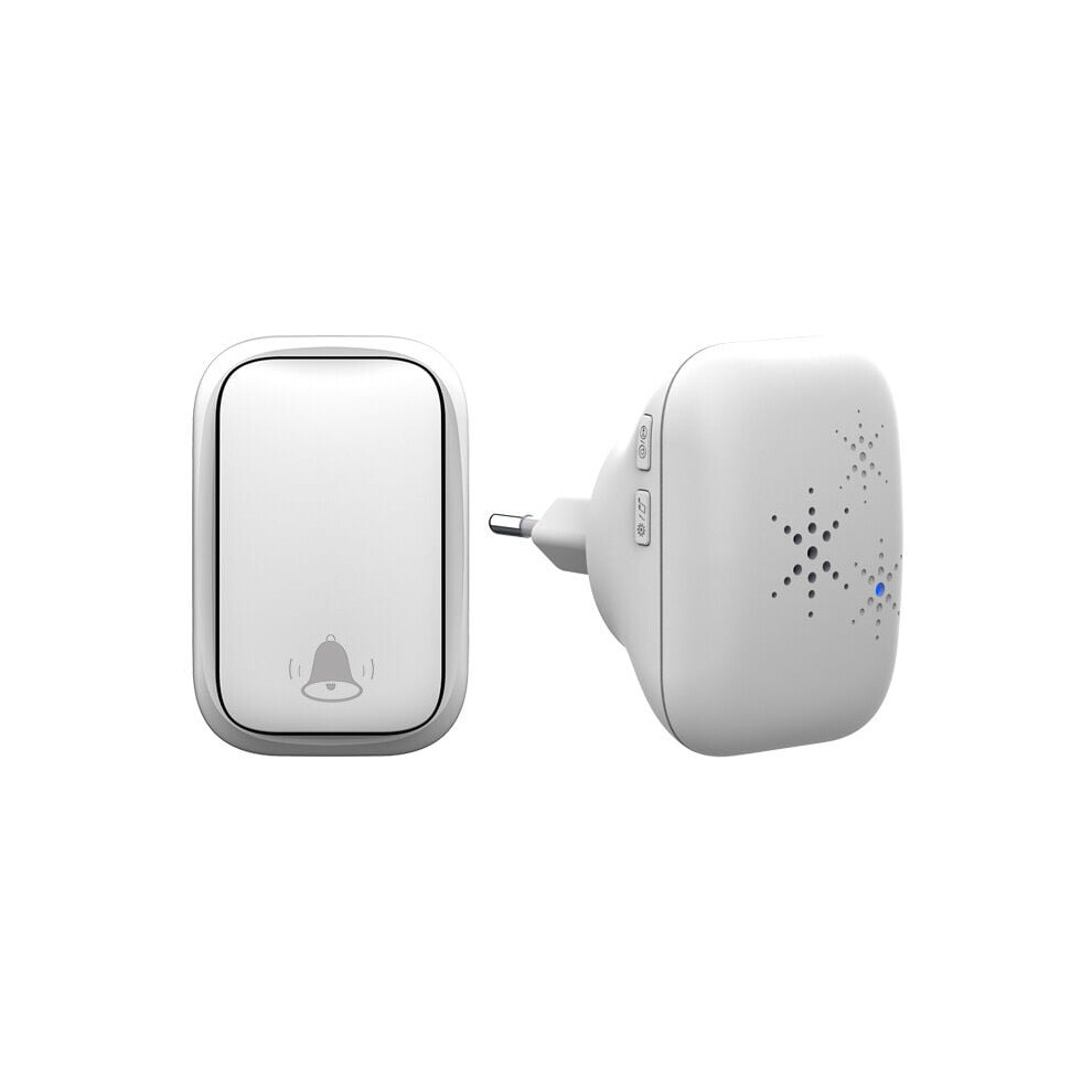 Self-Powered Doorbell For Home And Office, Battery Free Kinetic Energy Generation Module Ensures Long-Lasting Performance, Ultra-Long Wireless Range 9169997117274