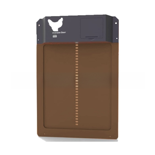 Automatic Chicken Coop Door, Light Sensor Activated, Water Resistant, Easy to Use and Maintain
