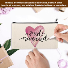 Multifunktionell kosmetikväska för daglig organisering, Canvaspåsar med dragkedja, blank yta och metalldragkedja, tvättbar och