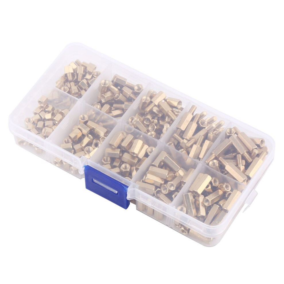 Diy Electronics Projects, Resist Rust M3 Male Female Assortment Kit With Various Lengths For Electronic And Computer Projects, Robust Hex Brass 9405630907698