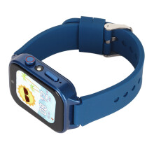 Kinder Smartwatch mit Dualkameras, 1,5" HD-Bildschirm, Blau, Modell X33