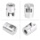 Universal Car Dent Lifter Puller M 12 Slide Hammer Dent Puller Repair Tools Pulling Tab Adapter 2Pc 4
