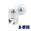 Universal Car Dent Lifter Puller M 12 Slide Hammer Dent Puller Repair Tools Pulling Tab Adapter 2Pc 5