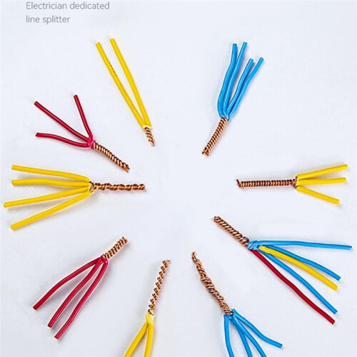 2Pcs Wire Twisting Tool Cable Wire Stripper and Twister Drill Wire Stripping Tools for 2.5-6 Square Millimeter Wires 2