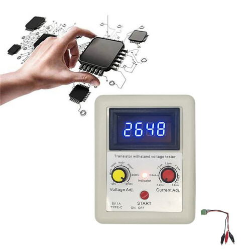 Voltage Capability IGBT Transistor Tester MOS Triode Diode LED Voltage Capability Tester Withstand Voltage TestingTool B 2