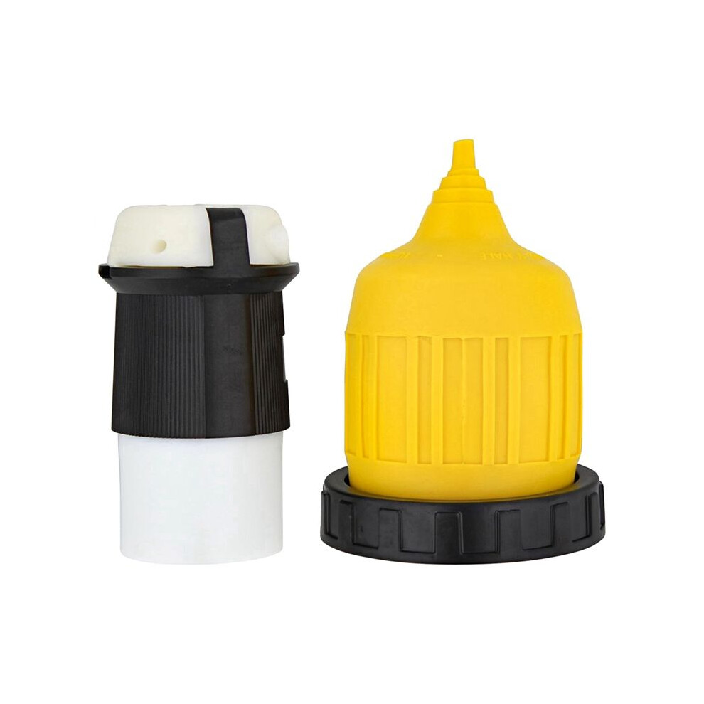 L5-30R Connector With Twist Lock Inlet Plug Power Cord Cover & Ring 30A 125V( 30Afdc +30Arcv ) 4713372369908