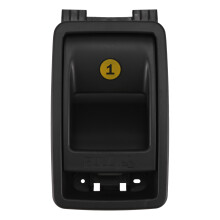 Maniglia di Rilascio Della Chiusura del Sedile 7290908011 per Sienna-3rd Row Accessorio per La Riparazione di Automobili 7290908011B0 Nero